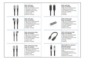 8K USB C To DP Cable