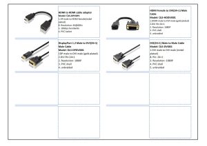 8K USB C To DP Cable
