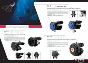 Regulator for Diving Accessory