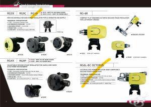 Regulator for Diving Accessory