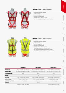 Wall Climbing Harness