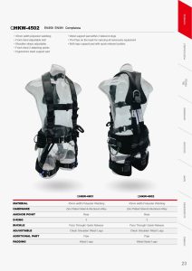 Wall Climbing Harness