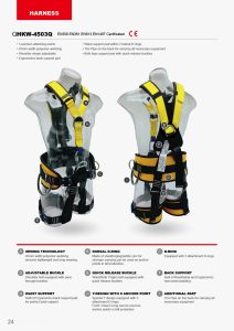 Wall Climbing Harness