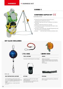 Wall Climbing Harness