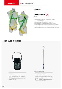 Wall Climbing Harness